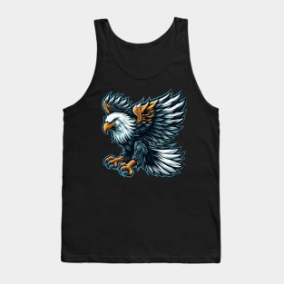 Majestic Bald Eagle Tank Top